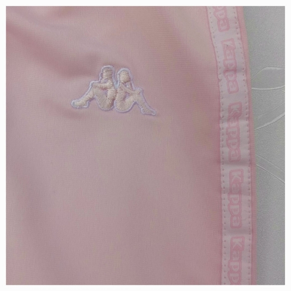 Kappa Women Size S Pink Activewear Capri Pants - Picture 2 of 6